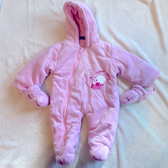 Baby girls snowsuit NWOT - Picture 1 of 6